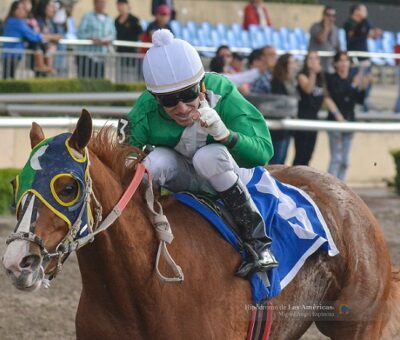 La Peralta, horse, Drover, Clásico Vivan Récord, Hipódromo de Las Américas, sábado, 13 de octubre de 2018. Foto: Miguel Ángel Espinoza