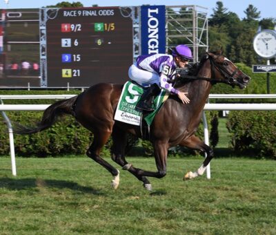 Concrete Rose, horse, Twirling Candy, Saratoga Invitational Oaks, sábado, 2 de agosto de 20119, Saratoga. Foto: Coglaniese Photo