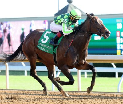 Kimari, Horse, Joel Rosario, Madison Stakes, sábado, 3 de abril de 2021, Keeneland. Foto: Coady Photo