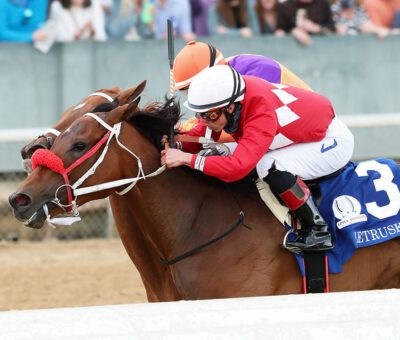Letruska, horse, St George Stables, Apple Blossom Handicap G1, sábado, 17 de abril de 2021, Oaklawn Park. Foto: Coady Photo