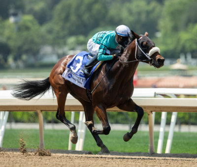 Big City Lights, horse, Mr. Big, Fasig Tipton Futurity, domingo, 20 de junio de 2021, Santa Anita Park. Foto: Benoit Photo