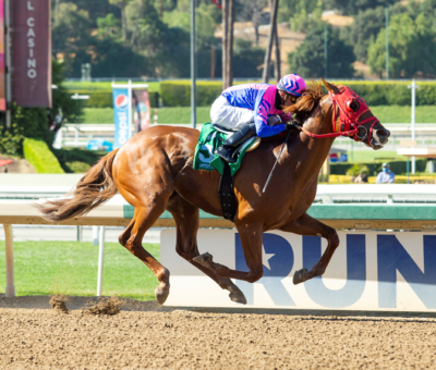 Brickyard Ride, horse, Clubhouse Ride, Thor´s Echo Stakes, sábado, 12 de junio de 2021, Santa Anita Park. Foto: Benoit Photo