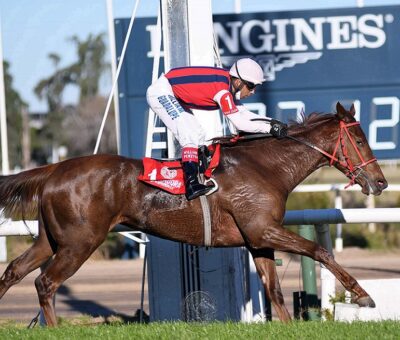 Tropeadora, horse, Haras Santa María de Arara, Clásico de Potrancas, miércoles, 2 de junio de 2021, Hipódromo de San Isidro. Foto: Prensa HSI