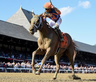 Dynamic One, horse, Union Rags, The Curlin Stakes, viernes, 30 de julio de 2021, Saratoga. Foto: Coglaniese Photo