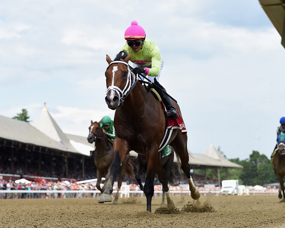 Run Curtis Run, horse, Summer Front, Rick Violette Stakes, miércoles, 21 de julio de 2021, Saratoga. Foto: Coglaniese Photo
