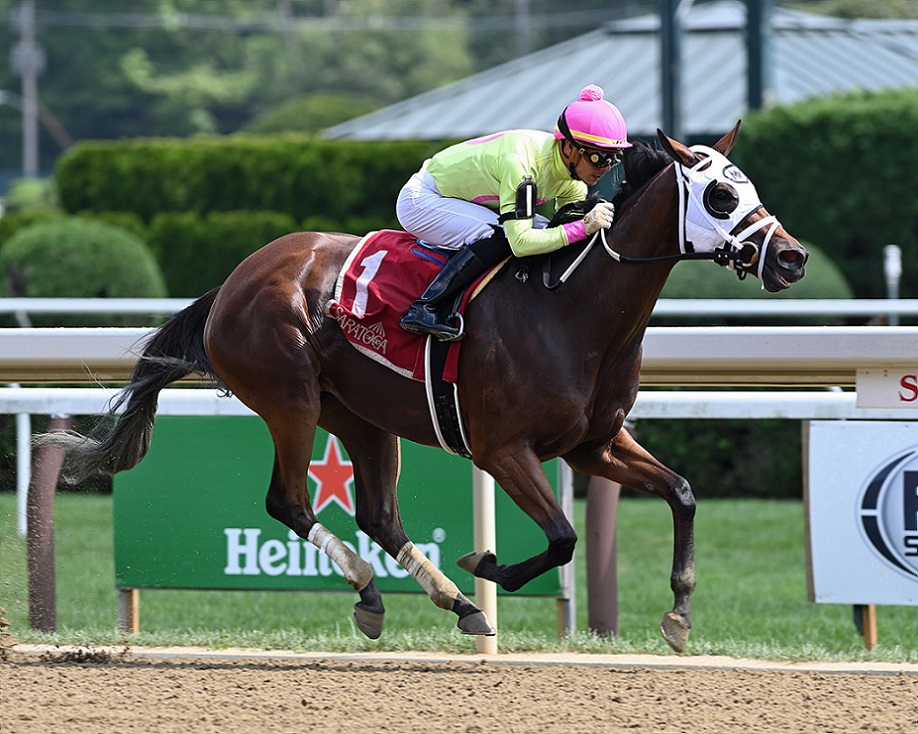 Wondrwherecraigis, horse Munnings, Tale Of The Cat Stakes, viernes, 13 de agosto de 2021, Saratoga. Foto: Coglaniese Photo