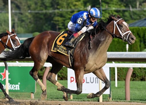 Malathaat, horse, Stonsetreet Thoroughbred Holdings, Alabama Stakes, sábado, 21 de agosto de 2021, Saratoga. Foto: Coglaniese Photo