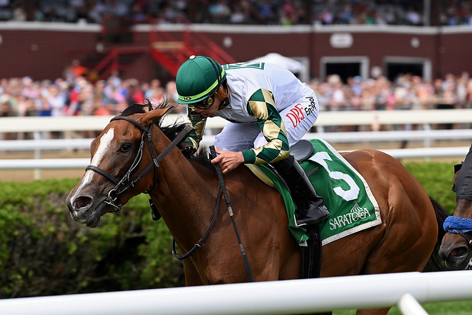 Sport Model, horse, Reeves Thoroughbred Racing, NYSSS, miércoles, 4 de agosto de 2021, Sratoga. Foto: Coglianese Photo