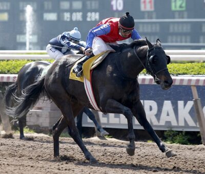 Tiberio Graco, horse, Shanghai Bobby, Clásico Trabajadores de la Hípica, jueves, 23 de septiembre de 2021, Hipódromo de Chile. Foto: Foto Jaime Cortés