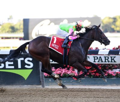 Bella Sofía, horse, Two Tone Farm, Gallant Bloom Handicap, domingo, 26 de septiembre de 2021, Belmont Park. Foto: Coglaniese Photo & Chelsea Durand