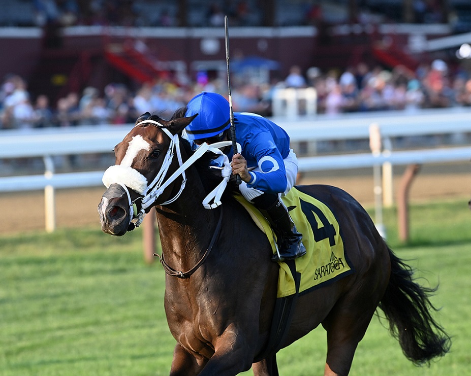 Giacosa, horse, Tizway, Yadoo Handicap, viernes, 27 de agosto de 2021, Saratoga. Foto: Coglianese Photo