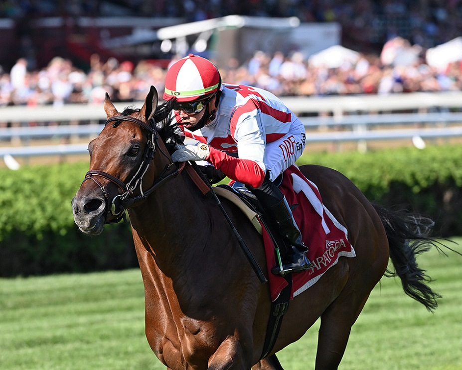 Public Sector, horse, Kingman, Saranac Stakes, viernes, 6 de agosto de 2021, Saratoga. Foto: Coglaniese Photo & Chelsea Durand