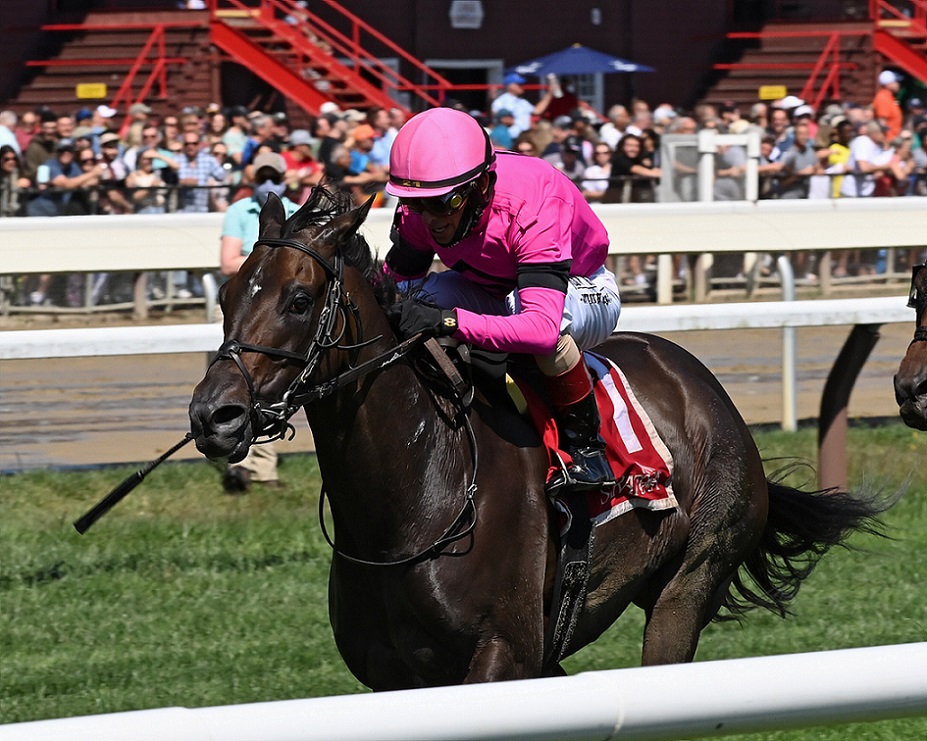Tell Your Daddy, horse, Winchell Thoroughbreds, Bernard Baruch Handicap, lunes, 6 de septiembre de 2021, Saratoga. Foto: Coglianese Photo & Chelsea Durand