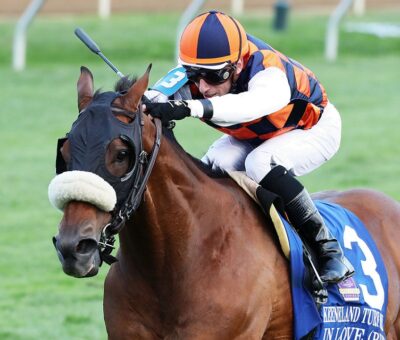 In Love, horse, Bonne Chance Farm, Keeneland Turf Mile, sábado, 9 de octubre de 2021, Keeneland. Foto: Coady Photography
