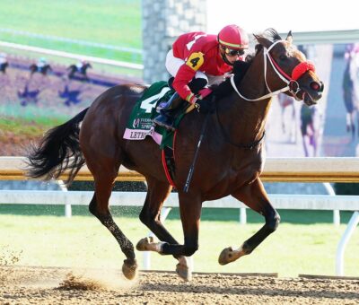 Letruska, horse, St George Stables, Juddmonte Spinter Stakes, domingo, 10 de octubre de 2021, Keeneland. Foto: Coady Photography