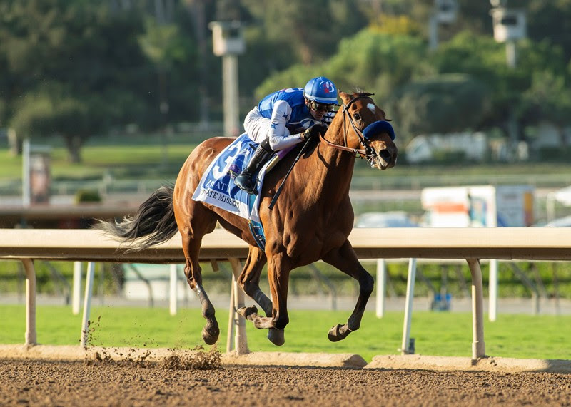 Private Mission, Horses, Into Mischief, Zenyatta Stakes, domingo, 3 de octubre de 2021, Santa Anita Park. Foto: Benoit Photo