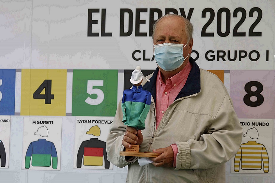 Patricio Baeza, Figureti, Clásico El Derby, Sorteo de Partidor, viernes, 27 de enero de 2022, Valparaíso Sporting Club. Foto: Jaime Cortés
