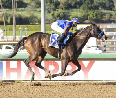 As Time Goes By, Horses, American Pharoah, Beholder Miles Stakes, sábado, 5 de marzo de 2022, Santa Anita Park. Foto: Benoit Photo