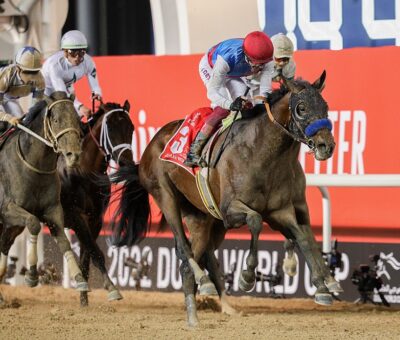 Country Grammer, horse, Zedan Racing, Dubai World Cup, Meydan Racecourse, sábado, 26 de marzo de 2022. Foto: Dubái Racing Club