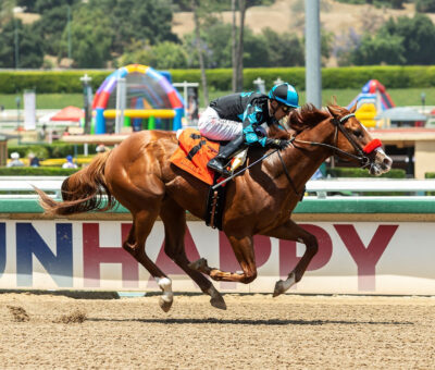 Tahoma, horse, Justify, Maiden Special Weight, domingo, 22 mayo de 2022, Santa Anita Park. Foto: Benoit Photo
