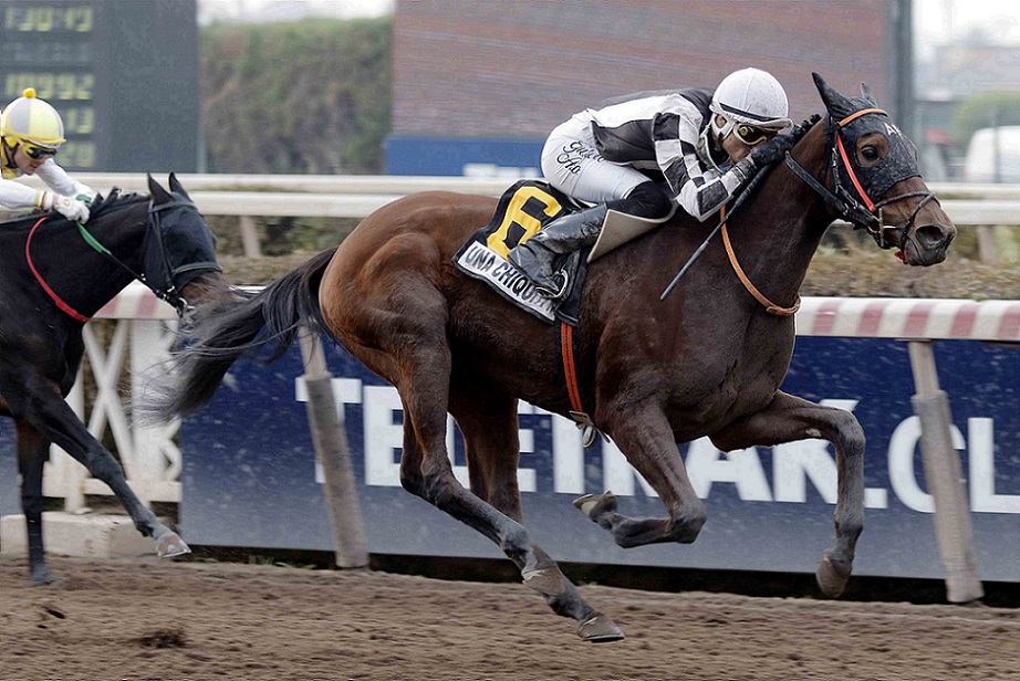 Una Chiquitita, horse, Katmai, Clásico Tanteo de Potrancas, sábado, 18 de junio de 2022, Hipódromo de Chile. Foto: Jaime Cortés