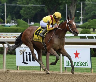 Clairiere, horse, Stonestreet Stables, Shuvee Stakes, domingo, 24 de julio de 2022, Saratoga. Foto: Coglaniese Photo & Chelsea Durand