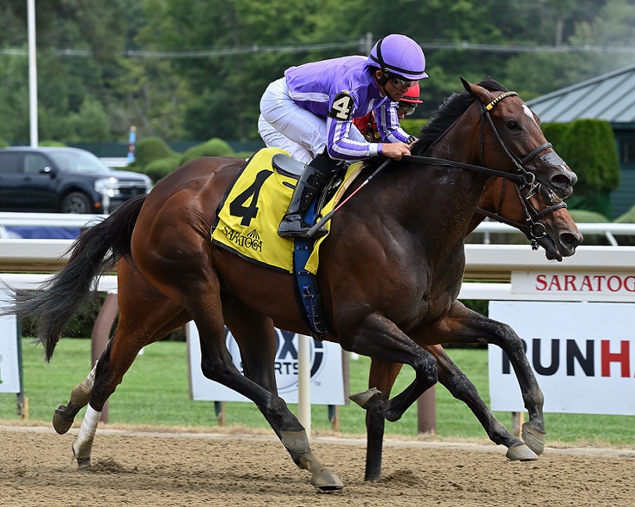 Kimari, horse, Munnings, Honorable Miss Stakes, ságado, 27 de julio de 2022, Saratoga. Foto: Coglaniese Photo