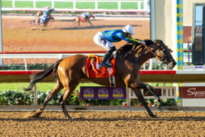 Blue Stripe, Horses, Equal Stripes, Clement L. Hirsch Stakes, sábado, 6 de agosto de 2022, Santa Anita Park. Foto: Benoit Photo