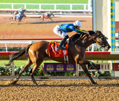 Blue Stripe, Horses, Equal Stripes, Clement L. Hirsch Stakes, sábado, 6 de agosto de 2022, Santa Anita Park. Foto: Benoit Photo