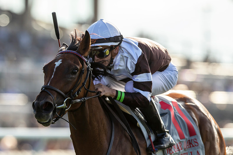 Spendarella, horse, Karakontie, Del Mar Oaks, sábado, 20 de agosto de 2022, Santa Anita Park. Foto: Benoit Photo