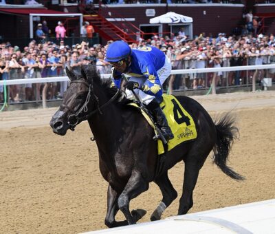 Bank On Anna, horse, WellSpring Stable, Union Avenue Hándicap, viernes, 12 de agosto de 2022, Saratoga. Foto: Coglaniese Photo & Chelsea Durand