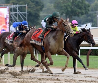 Chi Town Lady, horse, Verrazano, Longines Test Stakes, sábado, 6 de agosto de 2022, Saratoga. Foto: Coglaniese Photo & Chelsea Durand
