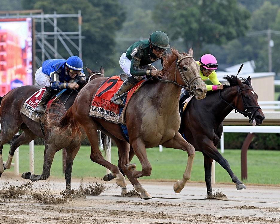 Chi Town Lady, horse, Verrazano, Longines Test Stakes, sábado, 6 de agosto de 2022, Saratoga. Foto: Coglaniese Photo & Chelsea Durand