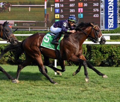 Golden Pal, horse, Uncle Mo, Troy Stakes, viernes, 5 de agosto de 2022, Saratoga. Foto: Coglaniese Photo