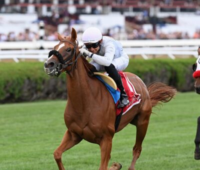 Golden Rocket, horse, Ballybrit Stables, NYSSS Statue Of Liberty, jueves, 18 de agosto de 2022, Saratoga. Foto: Coglaniese Photo & Chelsea Durand
