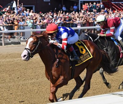 Jack Christopher, horse, Munnings, H Allen Jerkens Stakes, sábado, 27 de agosto de 2022, Saratoga. Foto: Coglaniese Photo & Susie Raisher