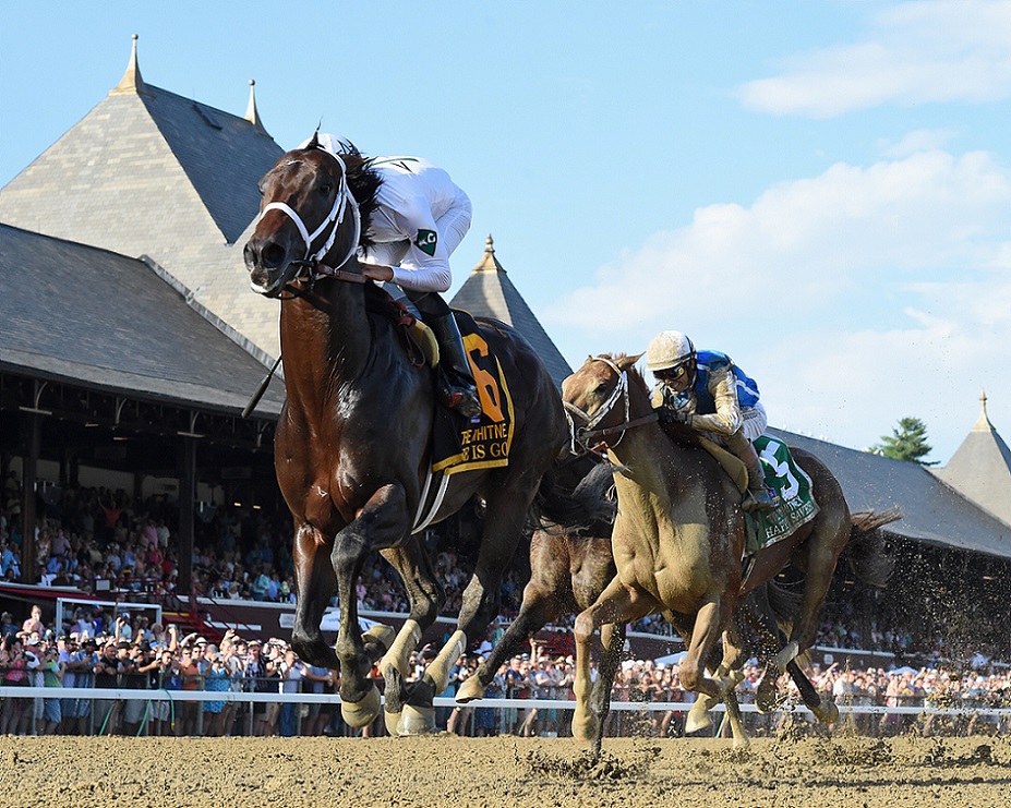 Life Is Good, horse, WinStar Farm, Whitney Stakes, sábado, 6 de agosto de 2022, Saratoga. Foto: Coglaniese Photo