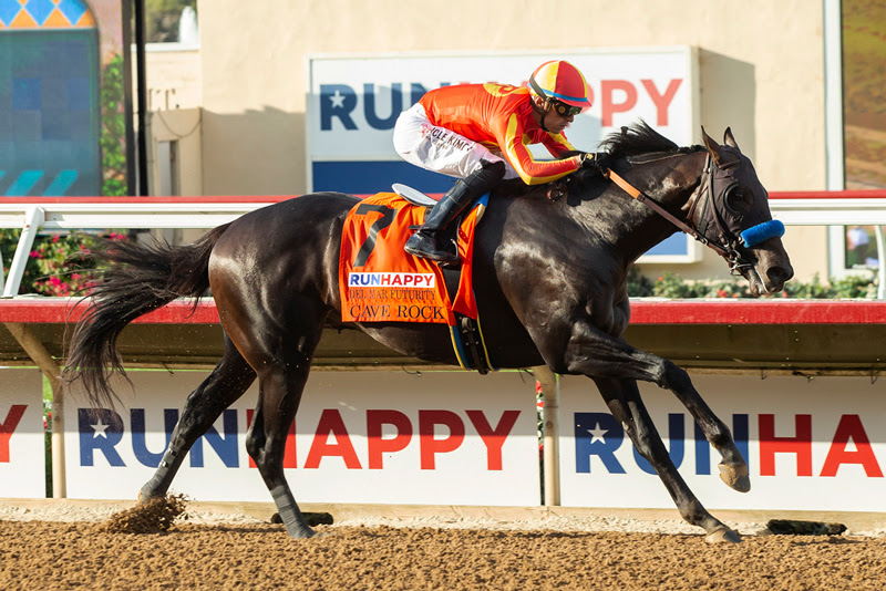 Cave Rock, horse, Arrogate, Del Mar Futurity Stakes, domingo, 11 de septiembre de 2022, Del Mar. Foto: Benoit Photo