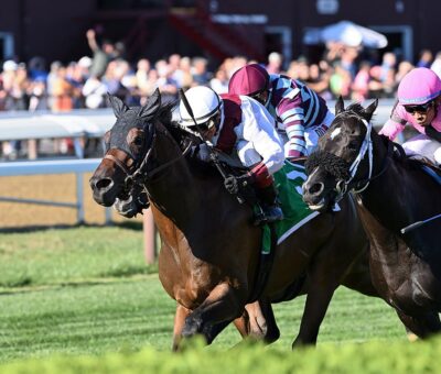 Thin White Duke, Dominus, Lucky Coin Stakes, viernes, 2 de septiembre de 2022, Saratoga. Foto: Coglaniese Photo & Chelsea Durand