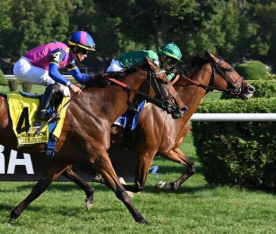 Virginia Joy, Soldier Hollow, Flower Bowl Stakes, sábado, 3 de septiembre de 2022, Saratoga. Foto: Coglaniese Photo