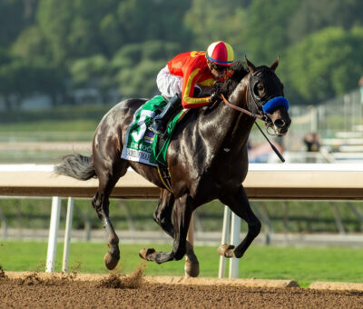 Cave Rock, horse, Arrogate, American Pharoah Stakes, sábado, 8 de octubre de 2022, Santa Anita Park. Foto: Benoit Photo