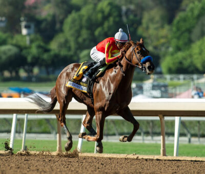 Defunded, Horses, Dialed In, Awesome Again Stakes, sábado, 2 de octubre de 2021, Santa Anita Park. Foto: Benoit Photo
