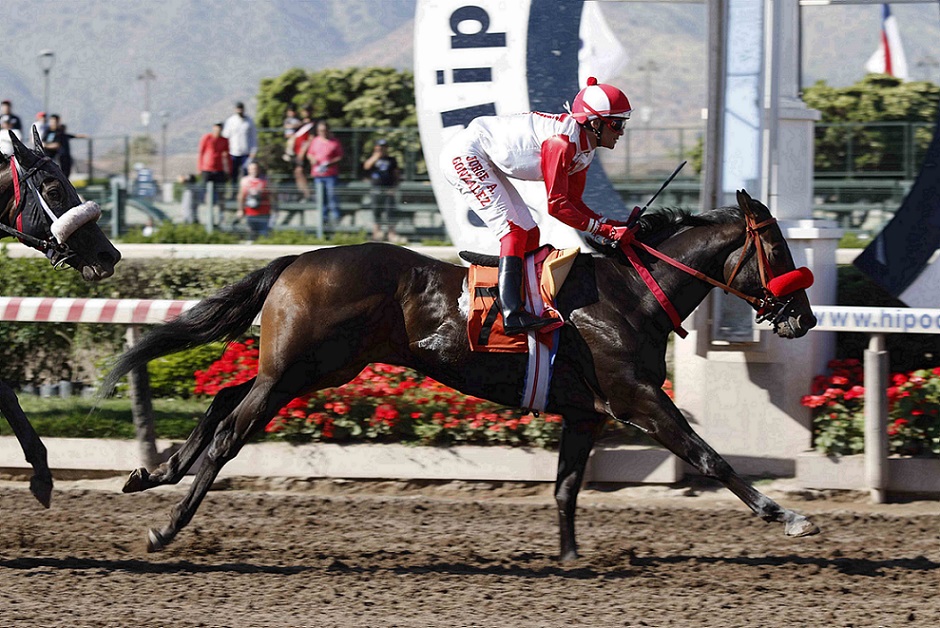 Mufasa, horse, Practical Joke, Clásico Luis Vera Calderón y Luis Vera Giannini, sábado, 20 de octubre de 2022, Hipódromo Chile. Foto: Jaime Cortés
