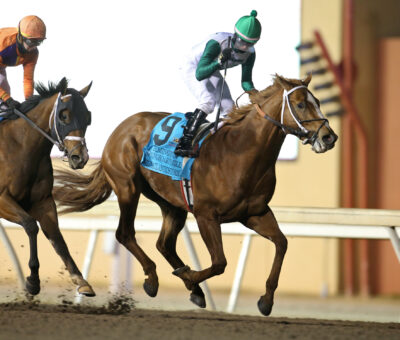Wildatlanticstorm, horse, Stormy Atlantic, Remington Springboard Mile Stakes, sábado, 18 de diciembre de 2022, Remington Park. Foto: Dustin Orona