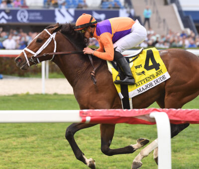 Major Dude, horse, Bolt d´Oro, Kitten´s Joy Stakes, sábado, 4 de febrero de 2023, Gulsftream Park. Foto: Coglianese Photo & Nicole Thomas