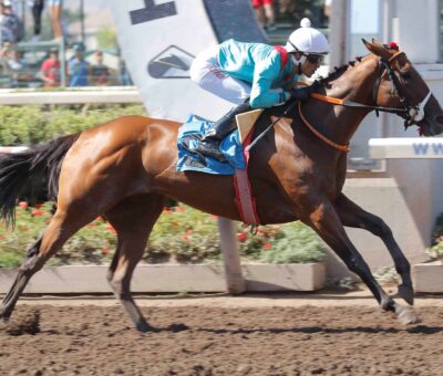 Cañada, horse, Practical Joke, Clásico Agustín Gutiérrez Gutiérrez, sábado, 4 de marzo de 2023, Hipódromo Chile. Foto: Jaime Cortés