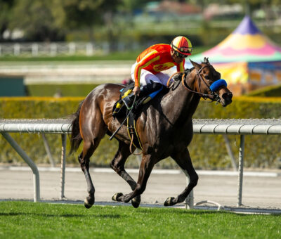 Fast And Shiny, Horses, Bernardini, Angels Flight Stakes, domingo, 26 de marzo de 2023, Santa Anita Park. Foto: Benoit Photo