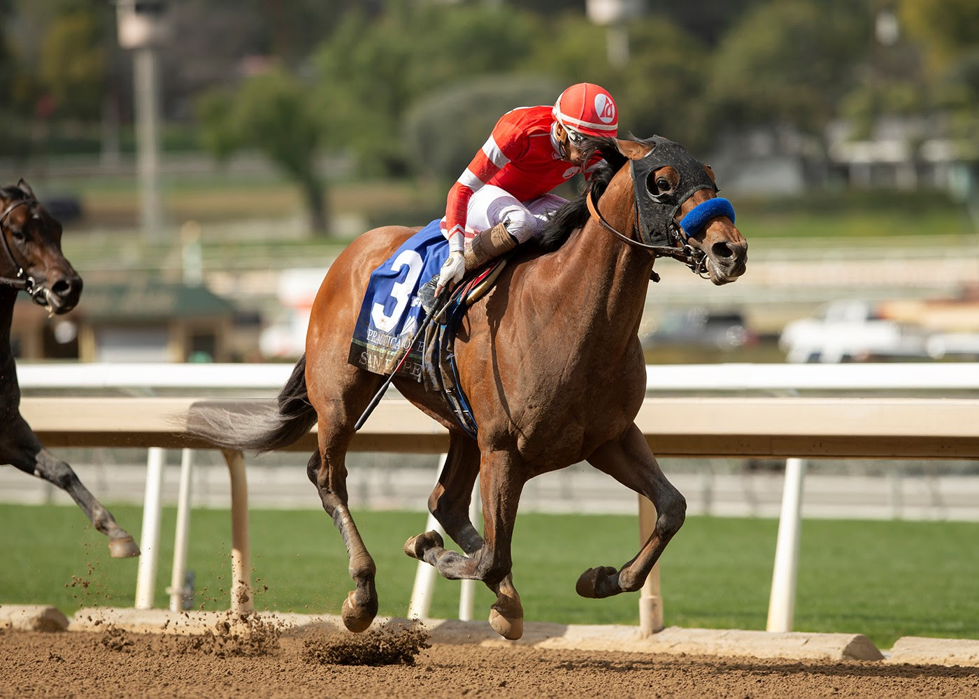 Practical Move, Practical Joke, San Felipe Stakes, sábado, 4 de marzo de 2023, Santa Anita Park. Foto: Benoit Photo