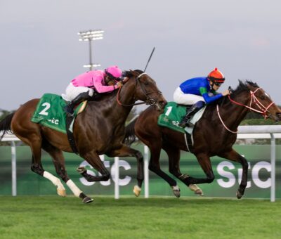 Bathrat León, Horses, Mishima Bokujo, STC 1351 Turf Sprint, Hipódromo de King Abdul Aziz, sábado, 25 de febrero de 2023. Erika Rasmussen