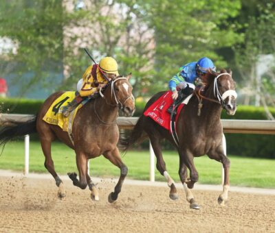 Clairiere, horse, Stonestreet Thoroughbred, Apple Blossom Stakes, sábado, 15 de abril de 2023, Oaklawn Park. Foto: Coady Photo